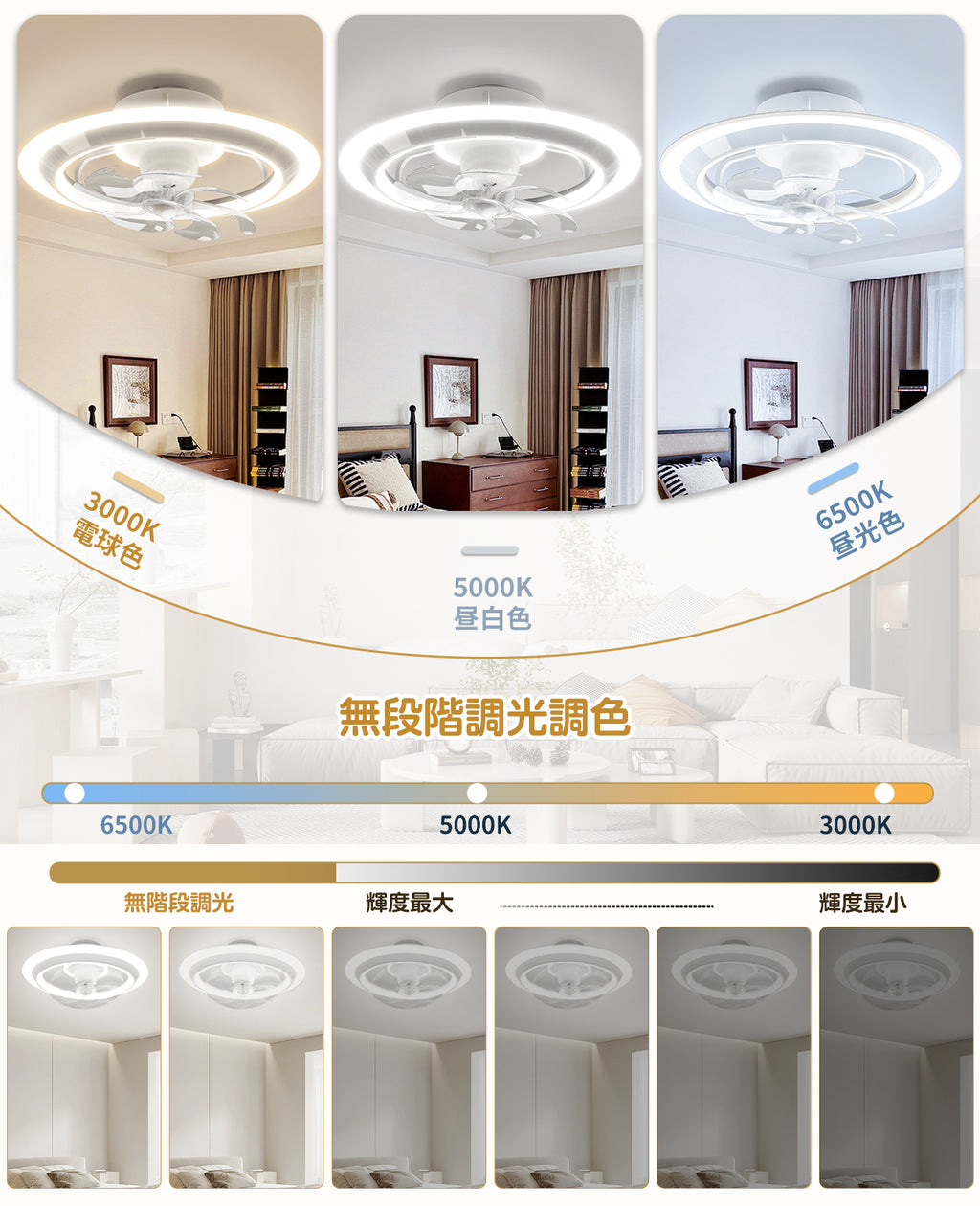 LW017 シーリングファンライト LED 60W 大型