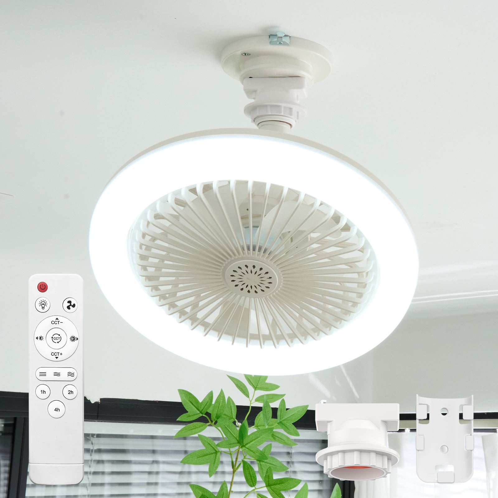 LW011 シーリングファンライト LED 24W E26
